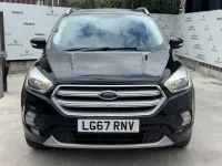 Used Ford Kuga Zetec 120 HP (88 kW) 2017 Black SUV
