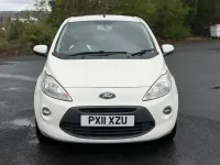 Used Ford Ka Zetec 69 HP (50 kW) 2011 White Hatchback