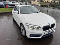 Used BMW 116 Sport Line 2017 White Hatchback