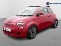Used Fiat 500e Red 86 kW (118 HP) 2022 Red Cabriolet