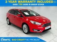 Used Ford Focus Titanium X 2017 Red Estate