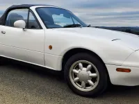 Used Mazda MX5 1990 White Cabriolet