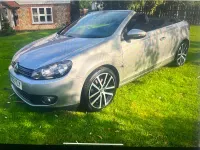 Used VW Golf Cabriolet GT 2012 Silver Cabriolet