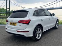 Begagnad Audi Q5 S-line plus 190 HK (139 kW) 2016 Vit SUV