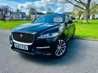 Usado Jaguar F-Pace R-Sport 163 HP (119 kW) 2017 Preto SUV