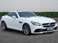 Used Mercedes SLC200 AMG line 2017 White Cabriolet