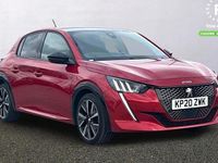 Used Peugeot 208 GT-line 102 HP (75 kW) 2020 Red Hatchback