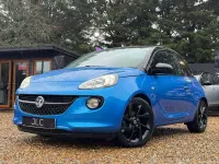 Used Vauxhall Adam S 70 HP (51 kW) 2016 Blue Hatchback