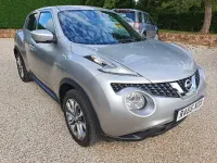 Used Nissan Juke Tekna 2016 Silver SUV