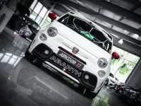 Used Abarth 595 70th Anniversary 165 HP (121 kW) 2018 White Hatchback