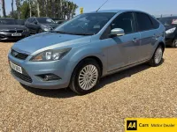 Used Ford Focus Titanium 100 HP (73 kW) 2008 Blue Hatchback