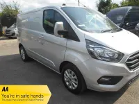Used Ford Transit Custom Limited 130 HP (95 kW) 2020 Silver Van
