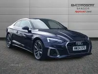 Begagnad Audi A5 S-Line 201 HK (147 kW) 2024 Blå Sportkupé