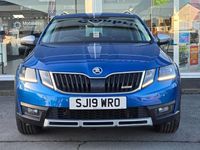 Used Skoda Octavia Scout 4x4 2019 Blue Estate
