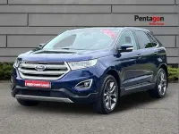 Used Ford Edge Titanium 177 HP (130 kW) 2016 Blue SUV
