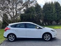 Used Ford Focus Zetec 115 HP (84 kW) 2014 White Hatchback