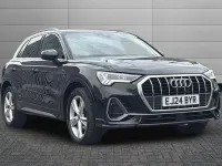Used Audi Q3 S-Line 150 HP (110 kW) 2024 Black SUV