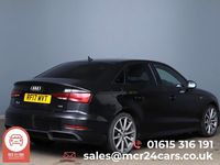 Used Audi A3 Black Edition 150 HP (110 kW) 2017 Black Sedan