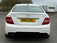 Used Mercedes C250 Sport Edition 2015 White Coupe