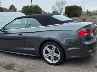 Used Audi A5 Cabriolet S-Line 190 HP (139 kW) 2017 Grey Cabriolet
