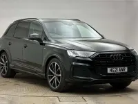 Used Audi Q7 Black Edition 286 HP (210 kW) 2021 Black SUV