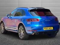Used Porsche Macan Turbo 394 HP (289 kW) 2015 Sapphire blue SUV
