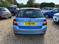 Used Skoda Fabia Colour Edition 95 HP (69 kW) 2019 Blue Hatchback