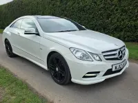 Begagnad Mercedes E350 265 HK (194 kW) 2012 Vit Sportkupé