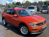 Used VW Tiguan S 2017 Orange SUV