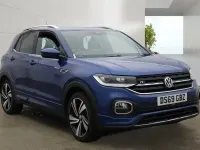 Used VW T-Cross R-line 115 HP (84 kW) 2020 Blue SUV