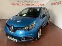 Used Renault Captur Dynamique 90 HP (66 kW) 2017 Blue SUV