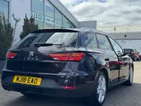 Used Seat Leon ST FR 150 HP (110 kW) 2018 Purple Estate