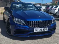 Käytetty Mercedes C63 AMG Premium Plus 2019 Sininen Avoauto