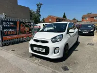 Used Kia Picanto 66 HP (48 kW) 2016 White Hatchback