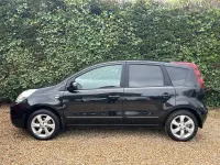 Used Nissan Note N-TEC 88 HP (64 kW) 2010 Black Hatchback