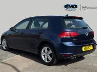 Used VW Golf VII Edition 125 HP (91 kW) 2016 Blue Hatchback