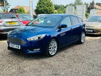 Used Ford Focus Titanium X 2017 Blue Hatchback