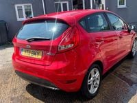 Used Ford Fiesta 81 HP (59 kW) 2011 Red Hatchback