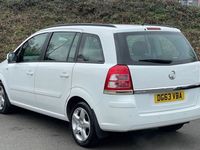 used Vauxhall Zafira 1.6 EXCLUSIV 5d 113 BHP