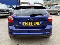 Used Ford Focus Zetec 2013 Blue Hatchback