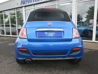 Used Fiat 500C S 69 HP (50 kW) 2014 Blue Cabriolet