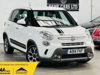 Gebraucht Fiat 500L Trekking 85 PS (62 kW) 2014 Weiß Van / Kleinbus