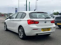 Used BMW 118 Sport Line 2019 White Hatchback