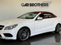 Used Mercedes E200 AMG line 184 HP (135 kW) 2016 White Cabriolet
