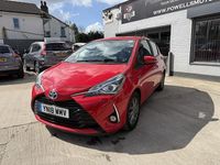 Used Toyota Yaris Hybrid 2018 Red Hatchback