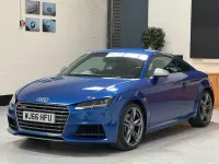 Used Audi TTS Advanced 305 HP (224 kW) 2016 Blue Coupe