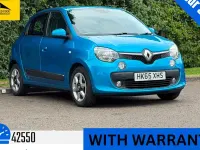 Used Renault Twingo Dynamique 69 HP (50 kW) 2015 Blue Hatchback