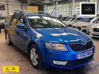 Used Skoda Octavia SE 184 HP (135 kW) 2013 Blue Estate