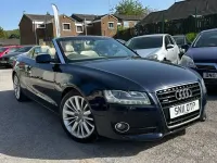 Used Audi A5 Cabriolet Comfort 2011 Blue Cabriolet