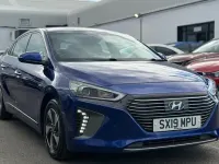 Used Hyundai Ioniq Premium 141 HP (103 kW) 2018 Blue Hatchback